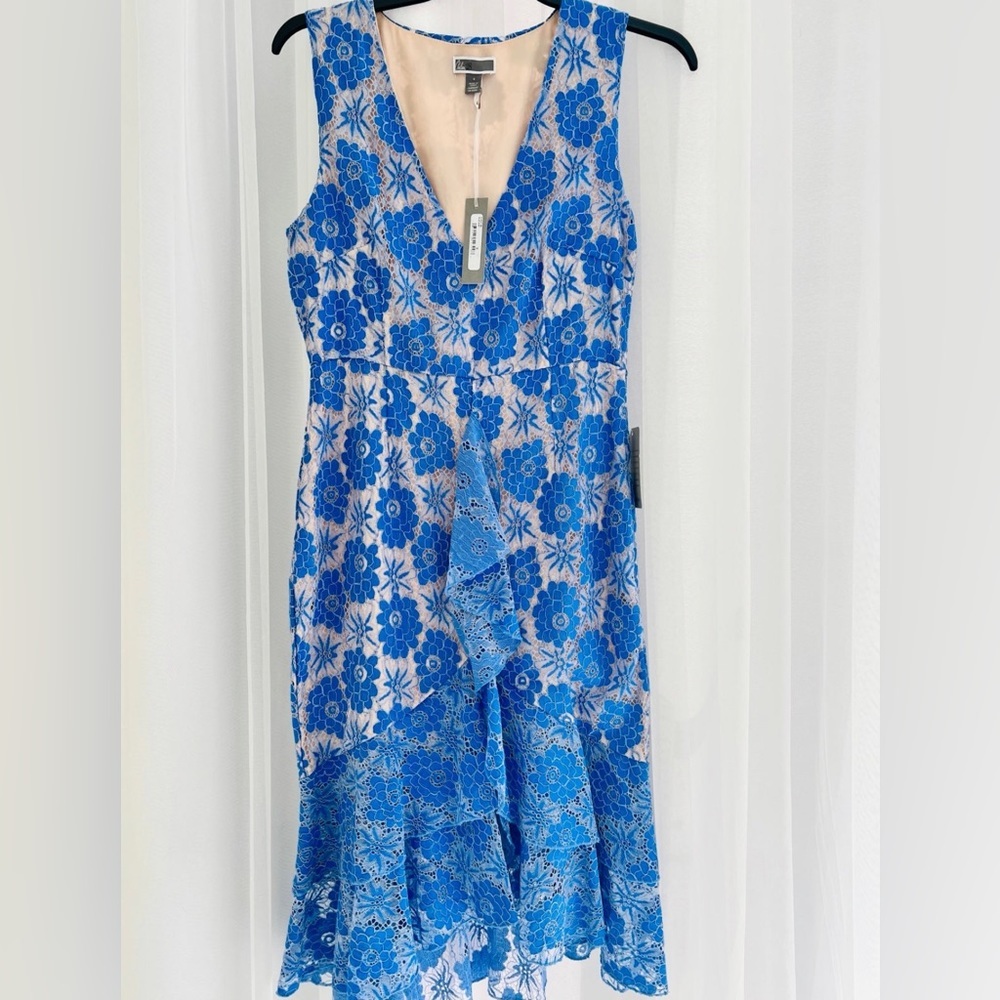 Chelsea28 Lace and Ruffle Sheath Dress Sz S NWT Elegant Feminine